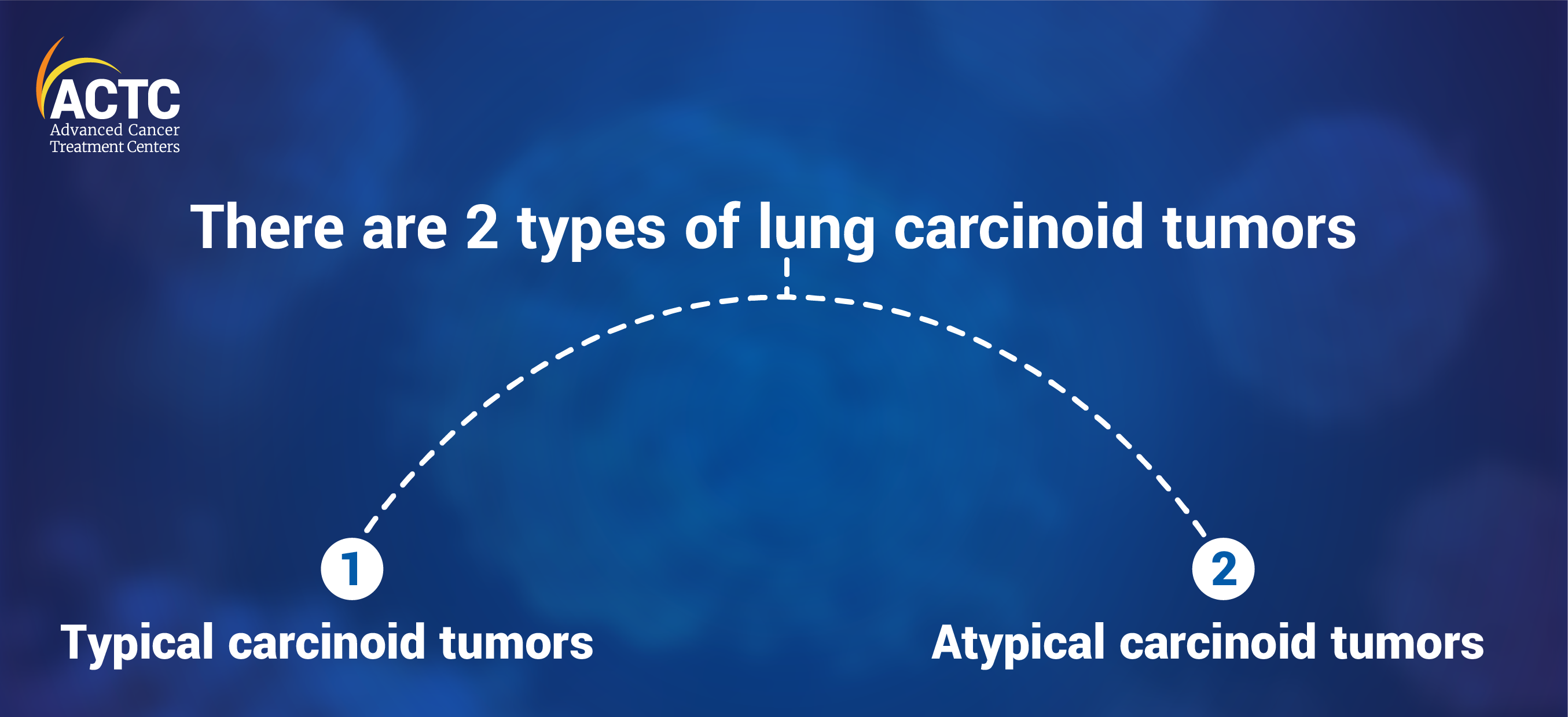 There are two types of lung carcinoid tumors