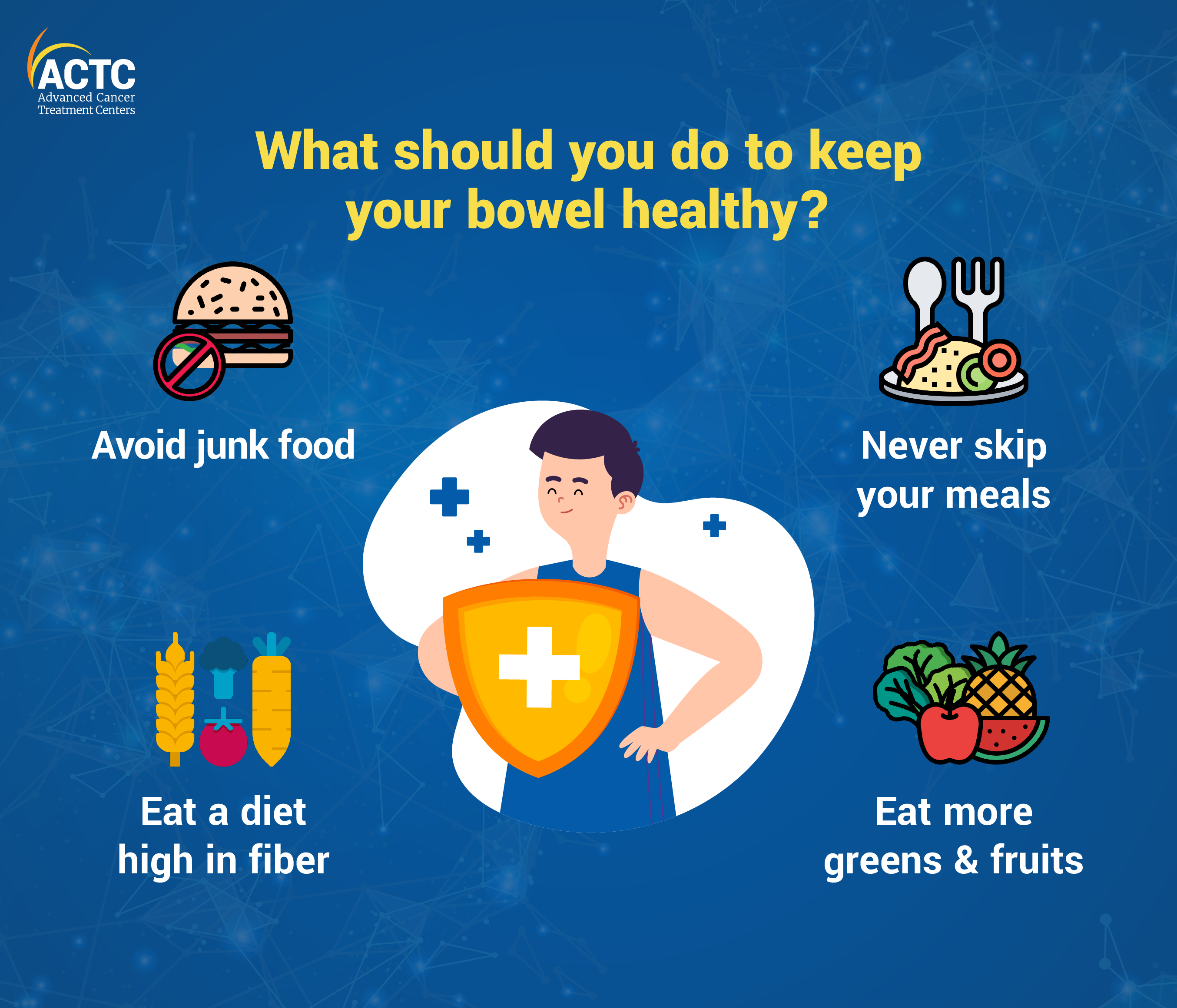 What should you do to keep your bowel healthy