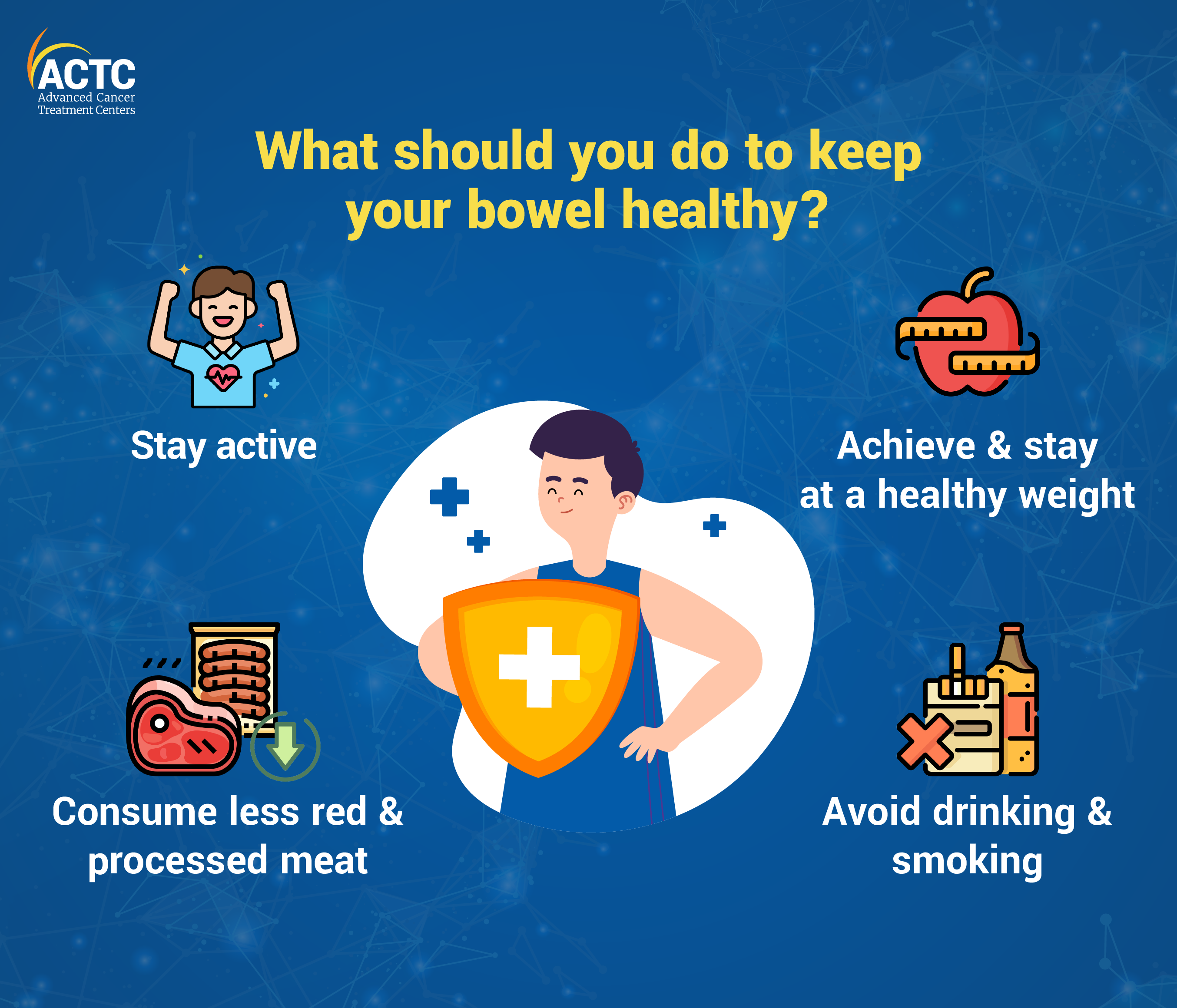 What should you do to keep your bowel healthy