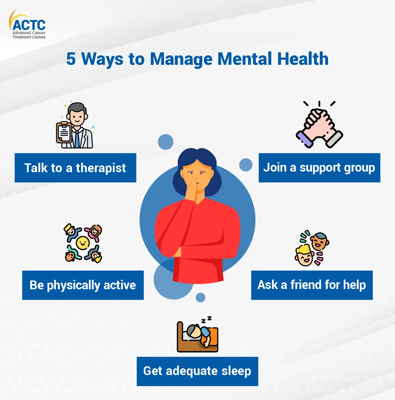 6 tips for managing mental health: